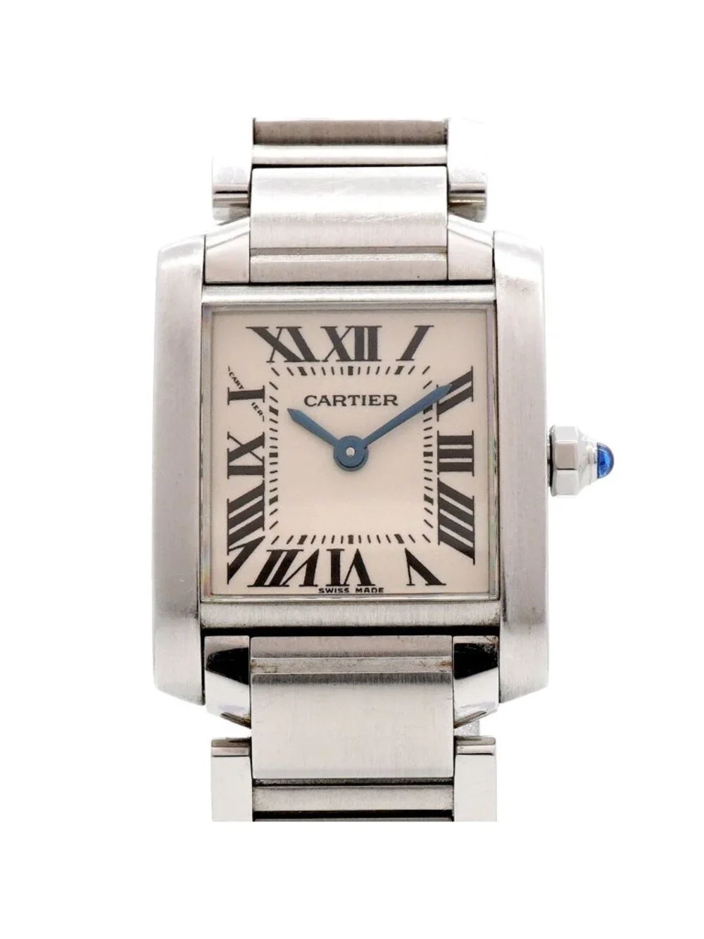 Cartier Tank Francaise SM Ivory Dial Watch